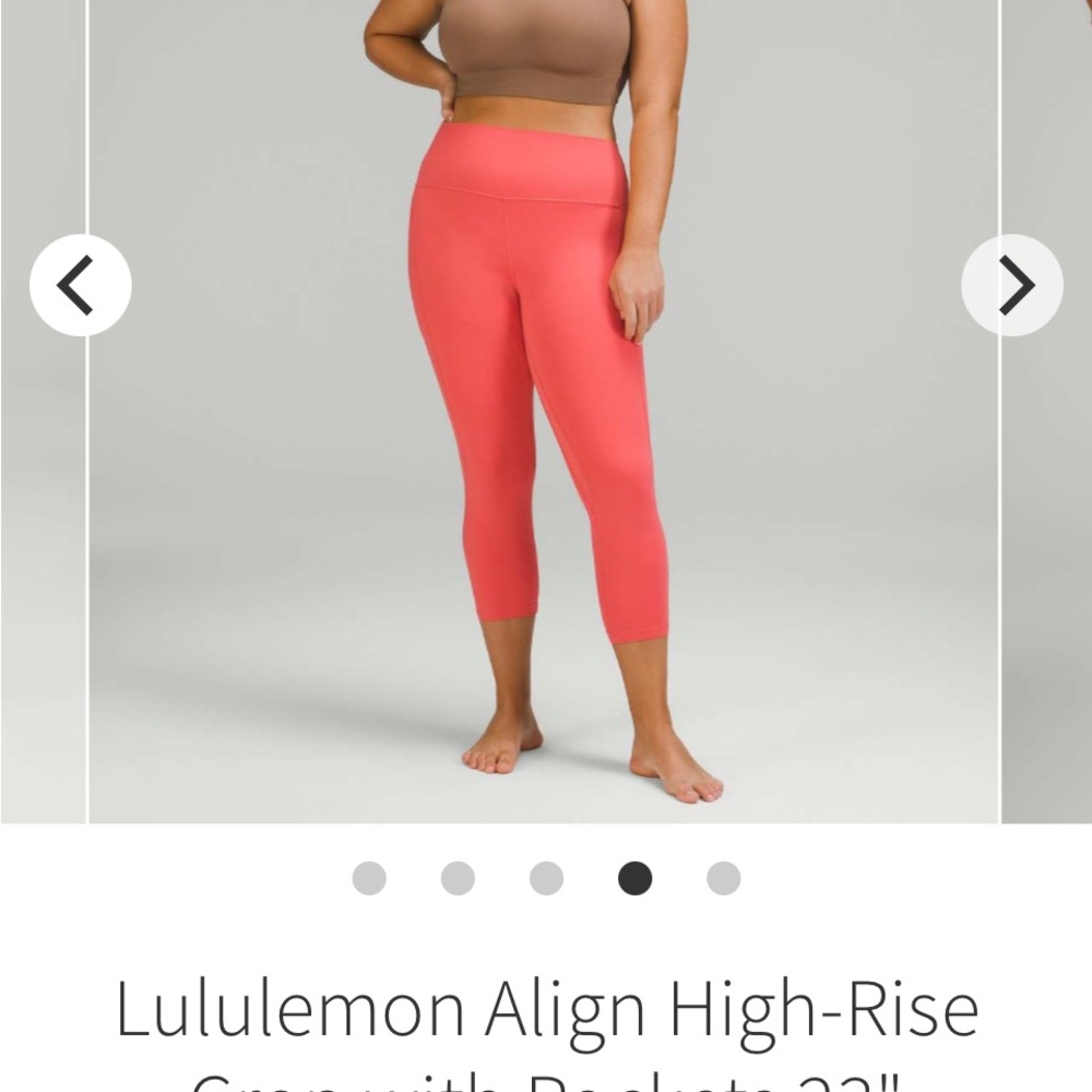 Lululemon Align 23" with pockets